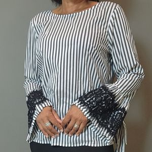 Light weight striped top